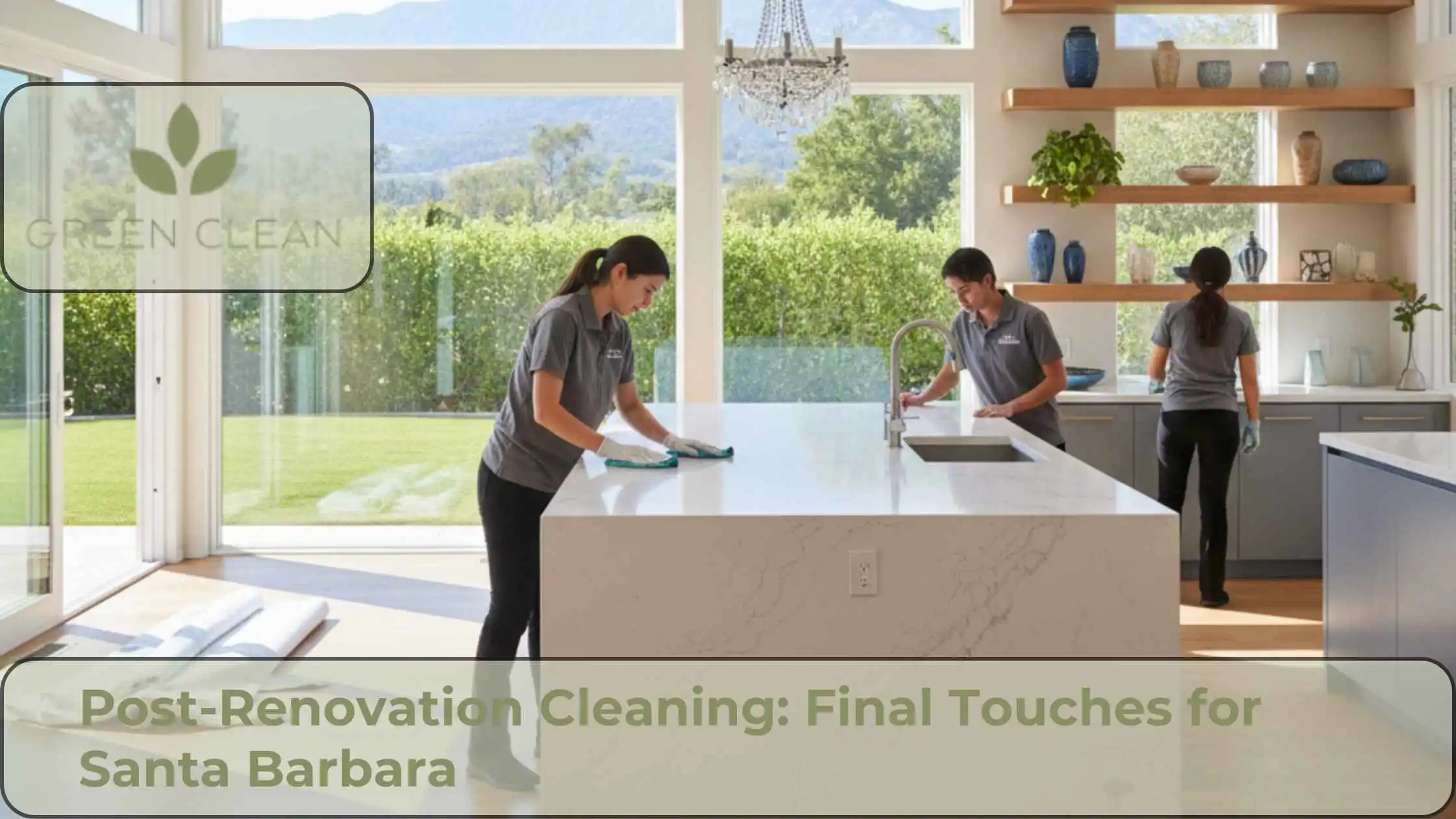 Post-Renovation Cleaning Final Touches for Santa Barbara