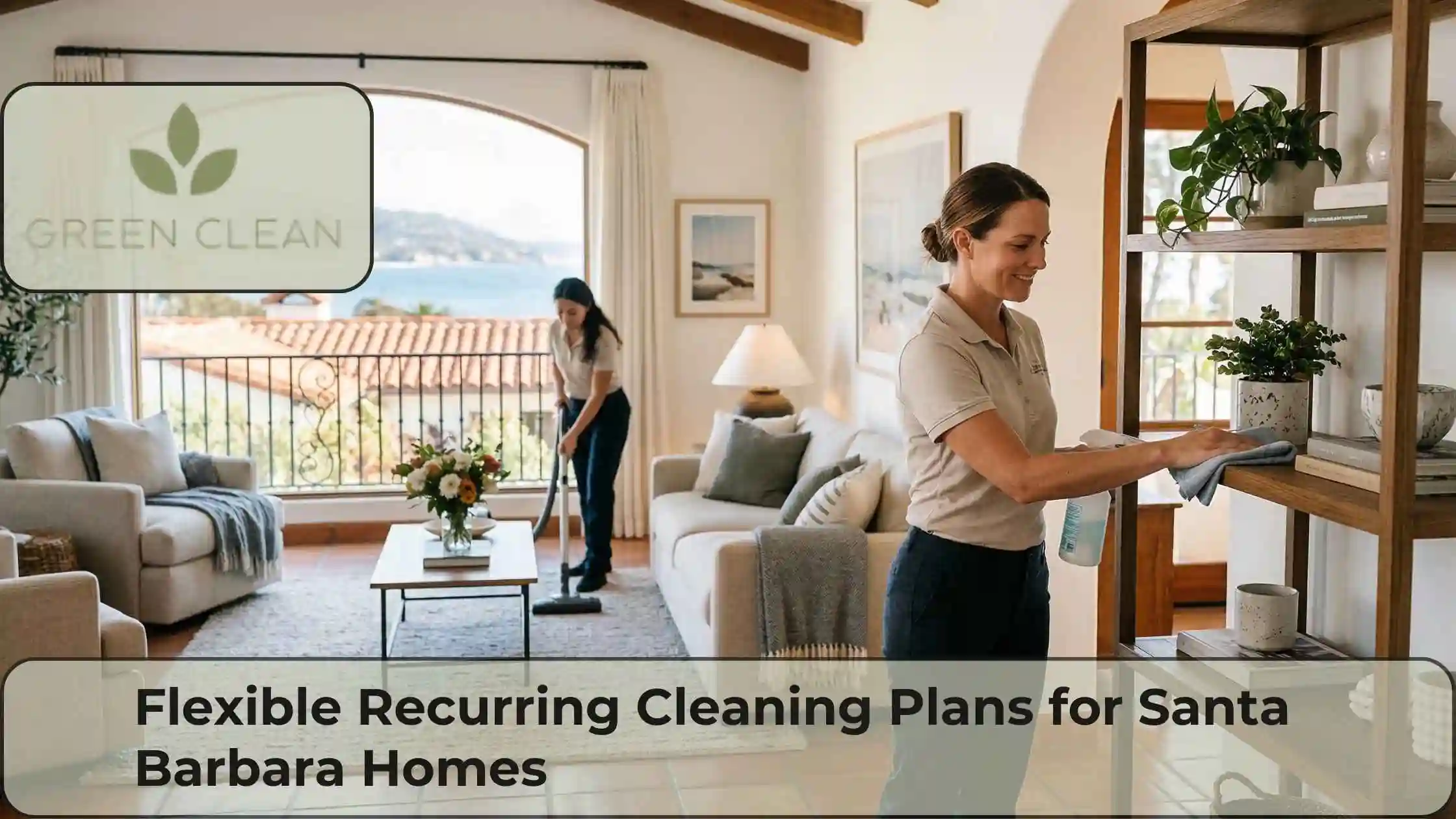 Flexible Recurring Cleaning Plans for Santa Barbara Homes
