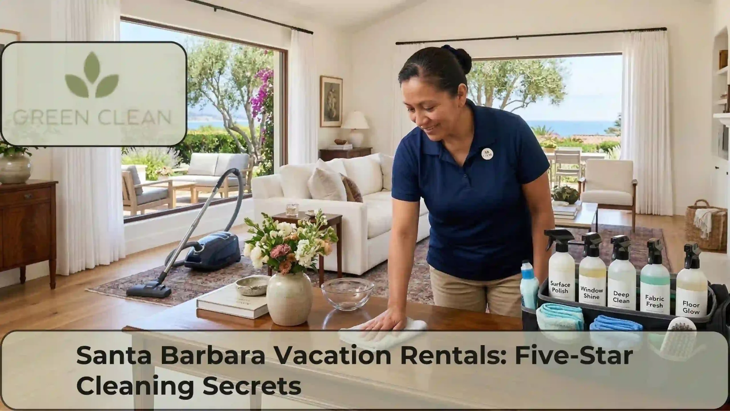 Santa Barbara Vacation Rentals Five-Star Cleaning Secrets