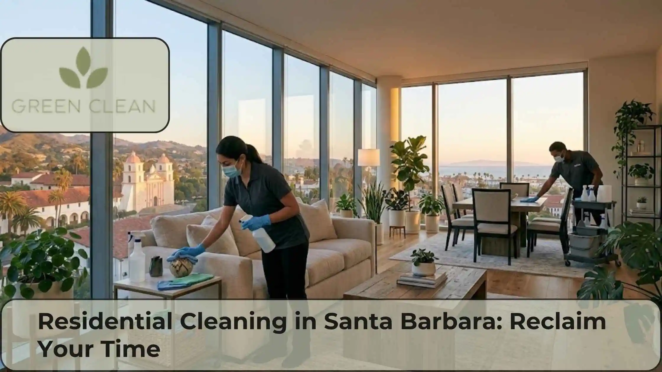 Residential Cleaning in Santa Barbara Reclaim Your Time