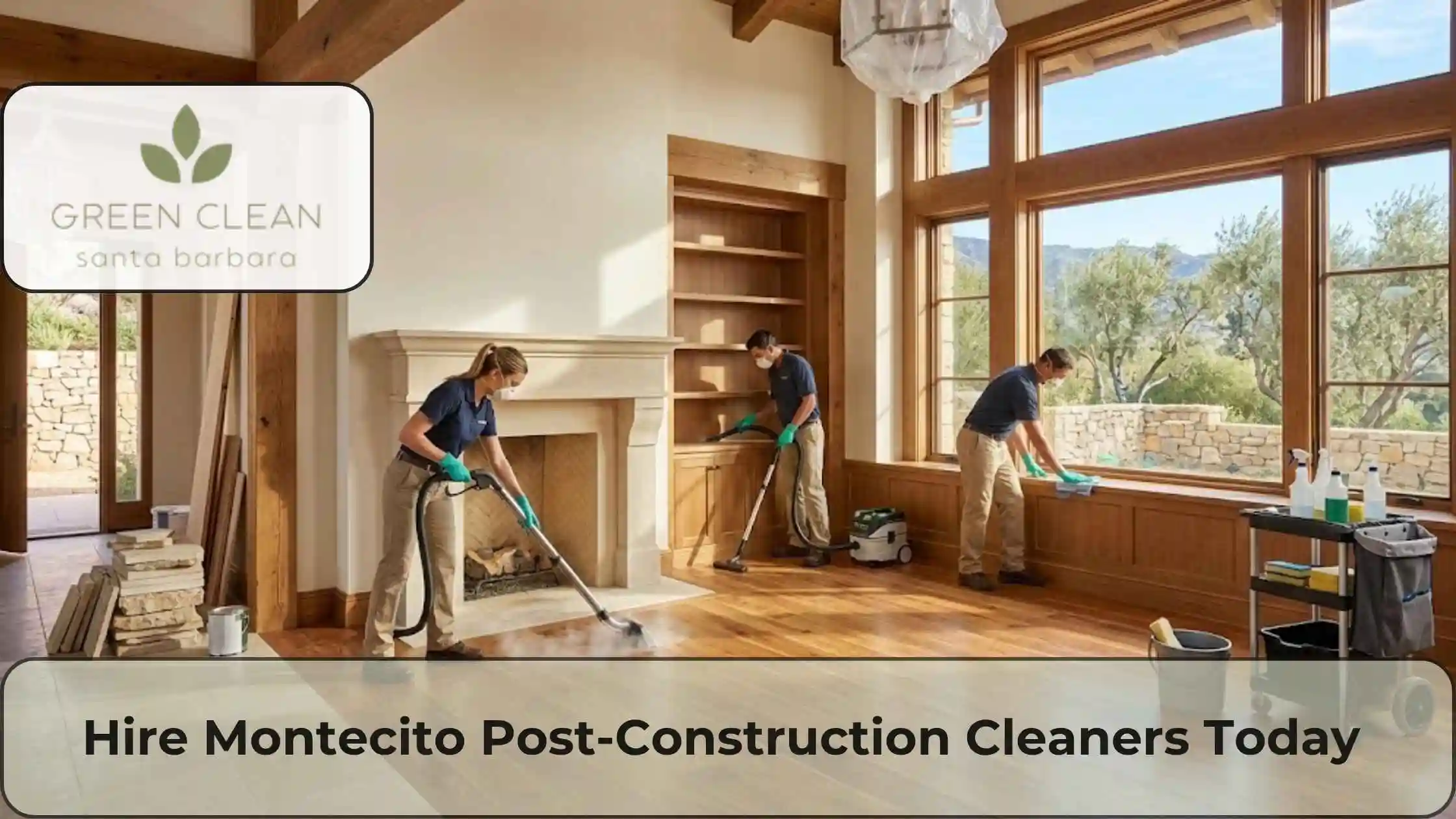 Hire Montecito Post-Construction Cleaners Today