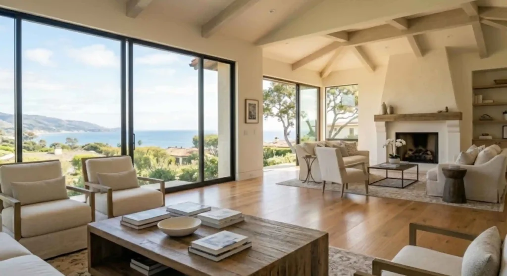 Spotless Montecito home after professional bi-weekly cleaning