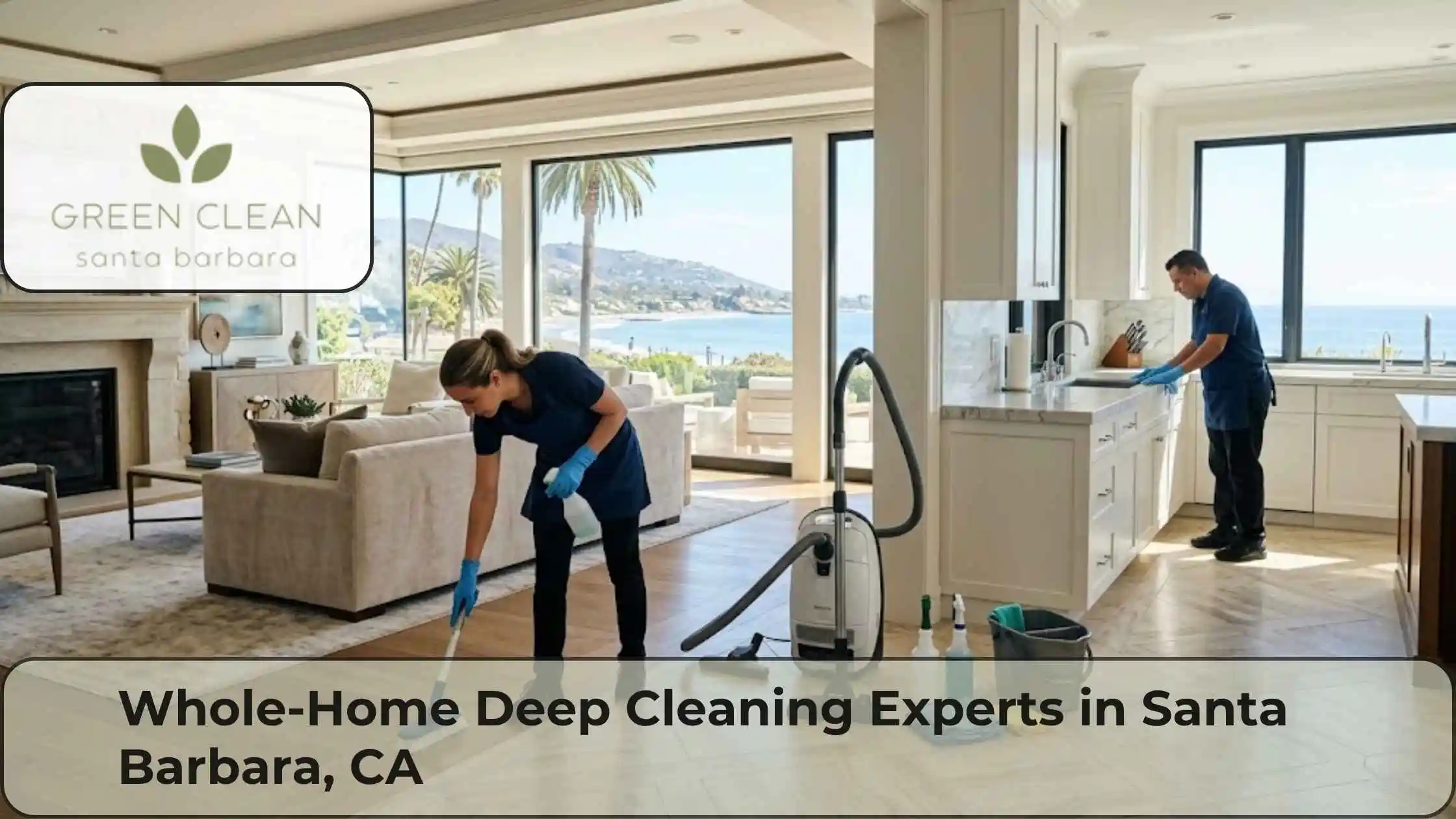 Whole-Home Deep Cleaning Experts in Santa Barbara, CA